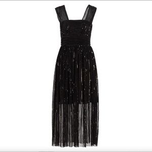 Halston Liana Sequin Cocktail Dress